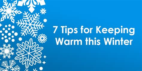 7 Tips To Stay Warm And Save Money This Winter