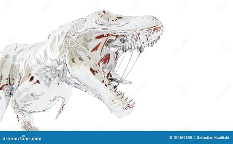 A Chrome T Rex Stock Illustration Illustration Of Extinct 151469598