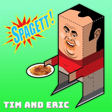 Tim And Eric Paper Foldables