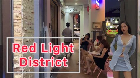 Walk Through Geylang Red Light District Singapore Youtube