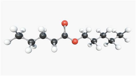 Pentyl Pentanoate Molecule With Pbr 4k 8k 3d Model Turbosquid 1945301