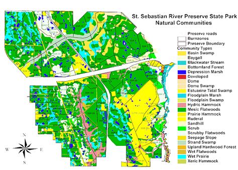 Mapstluciepreservepark Natural Communities Map With Images