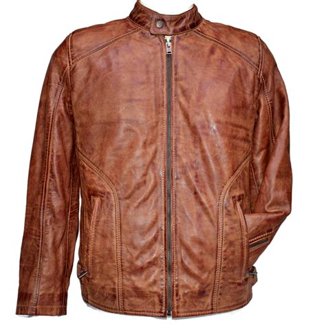 Vintage Leather Jacket For Men Trendy Pakistan