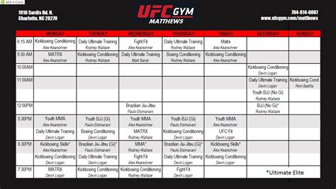 Ufc Schedule | AnywhereLocal