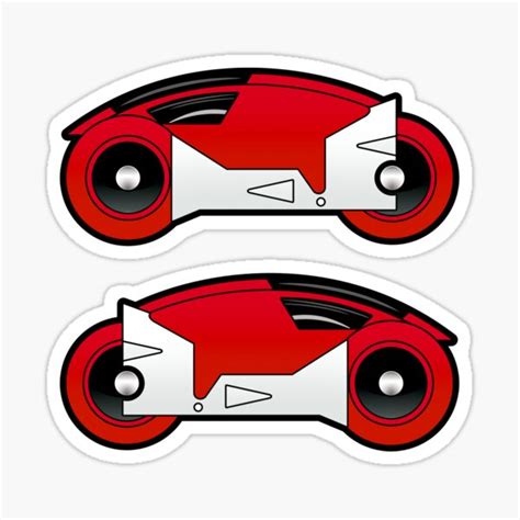 Tron Classic Red Lightcycle Stickers Sticker By Eozen Redbubble