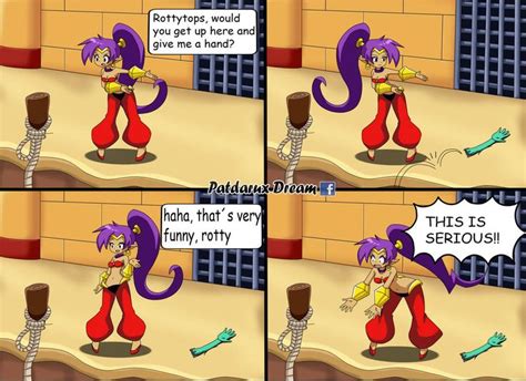 Shantae Rottytops Give Me A Hand By Patdarux On Deviantart Super
