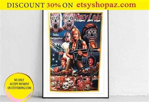 John Carpenter They Live Obey Alien Politician Limited Edition Etsy