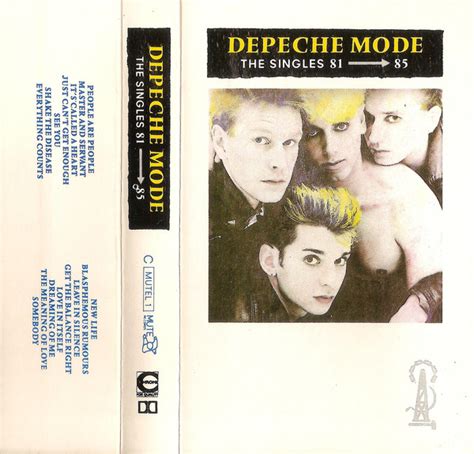 Depeche Mode The Singles 81 → 85 1985 Cassette Discogs