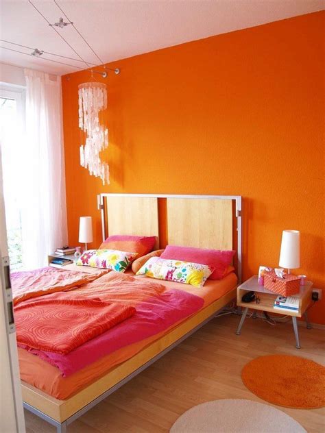 The bedroom is a wonderful place to introduce a color scheme that fits the mood you want to feel most while you're there. Orange bedroom interior design ideas - add a summer vibe ...