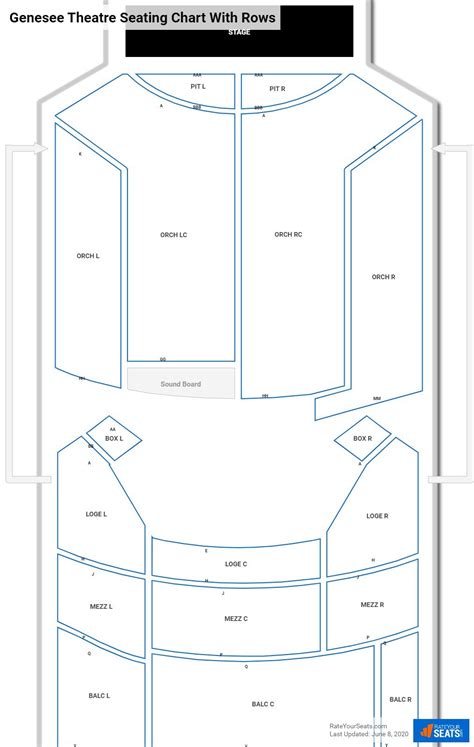 Moore Theatre Seating Chart Elcho Table