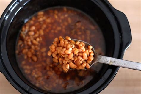 Crock Pot Baked Beans Recipe With Salt Pork Or Bacon
