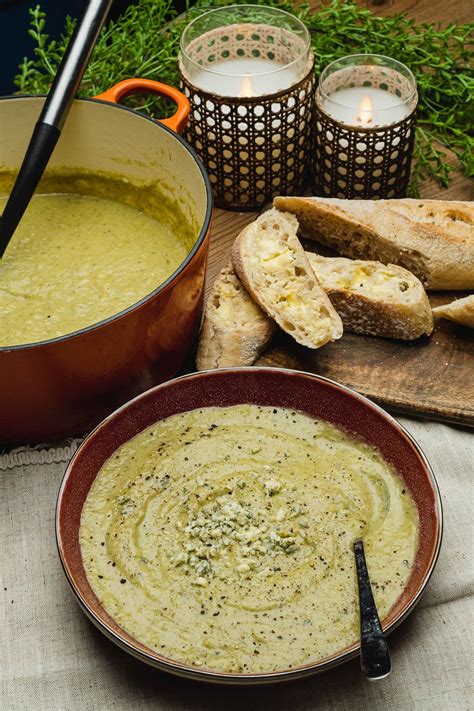 Broccoli And Stilton Soup British Soup Recipe Flawless Food