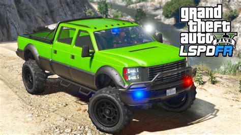 Gta 5 Mods New Sandking Police Truck Lspdfr Gameplay Youtube