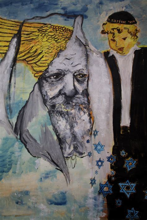 Oil Painting Of The Lubavitcher Rebbe Etsy