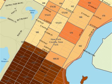 Upper East Side Zip Code Map Draw A Topographic Map