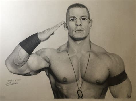 John Cena Pencil Drawing Gallery For Wwe John Cena Drawing Luchadoras