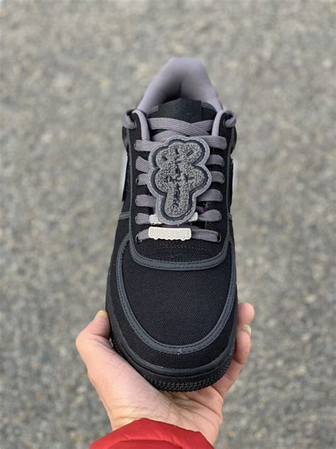 Travis Scott X Nike Air Force 1 Low Black For Sale Sneaker Hello