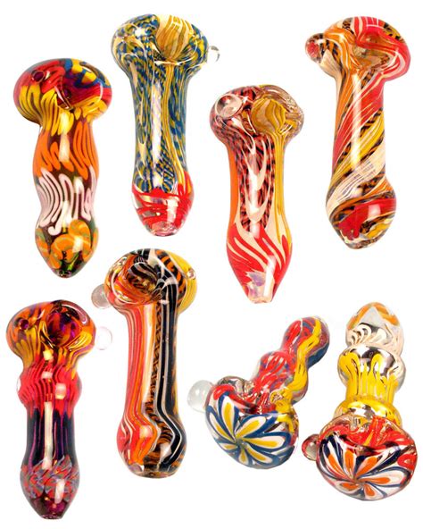Hand Blown Inside Out Glass Pipes By Silverline Productions India