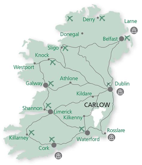 Carlow Map 01 Carlow Garden Trail