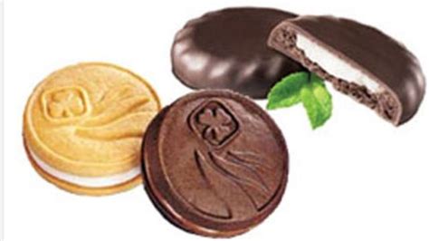 Delicious Girl Guide cookies! Chocolate Mint and Classic Chocolate ...