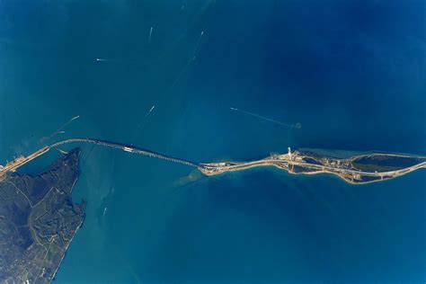 Check Out The New Crimea Bridge As Seen From Space Photos Russia Beyond