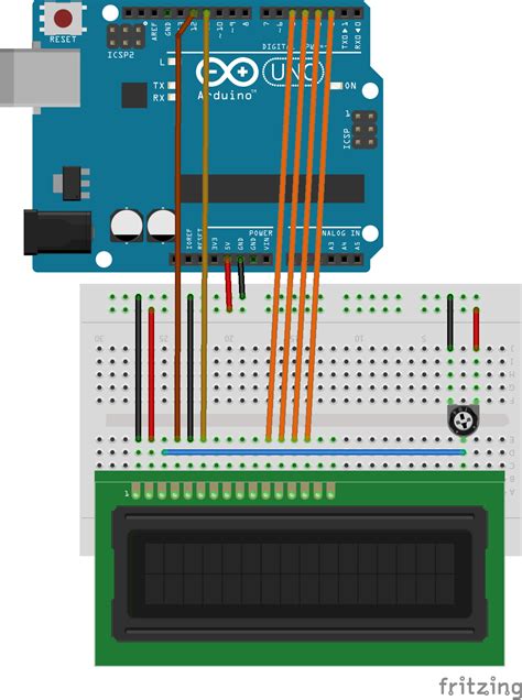 Interfacing Lcd In Arduino Iotguider