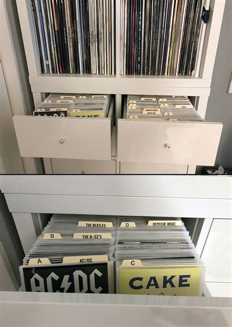 Finally Organized My Cd Collection Of About 500 Cds Ikeas Kallax