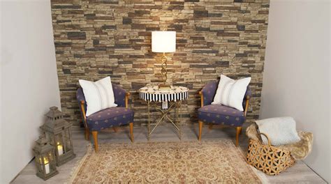 Create A Diy Faux Stone Accent Wall Ron Hazelton