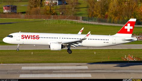 Hb Jpb Swiss Airbus A321 Neo At Zurich Photo Id 1431243 Airplane