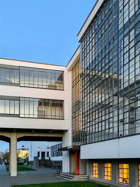 Dessau Bauhaus Walter Gropius Vielfalt Der Moderne
