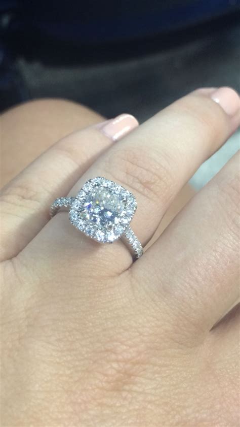 We work hard to ensure ensure of our diamonds are purchased from conflict free sources. Real-Girl Engagement Rings, Proposal Stories; Diamond Engagement Rings | Glamour