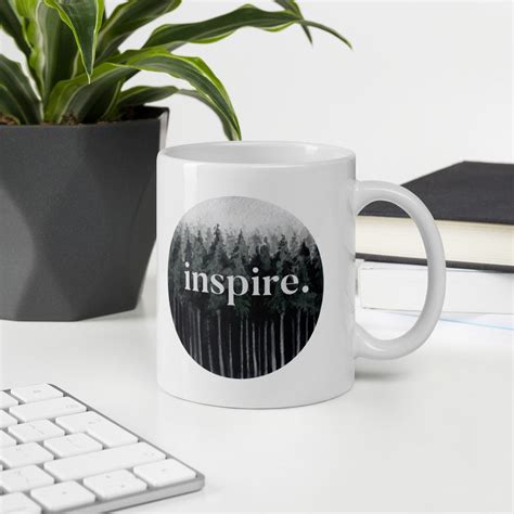 Inspire Mug Inspire Inspiration Mug Inspirational Etsy