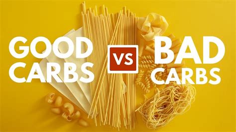 Good Carbs Bad Carbs This Is How You Make The Right Choices YouTube