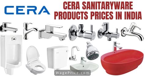 Cera Sanitaryware Catalogue Price List 2023