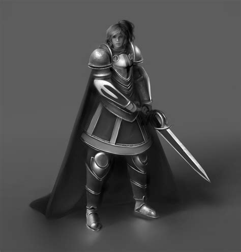 Female Paladin By Haute Claire On Deviantart