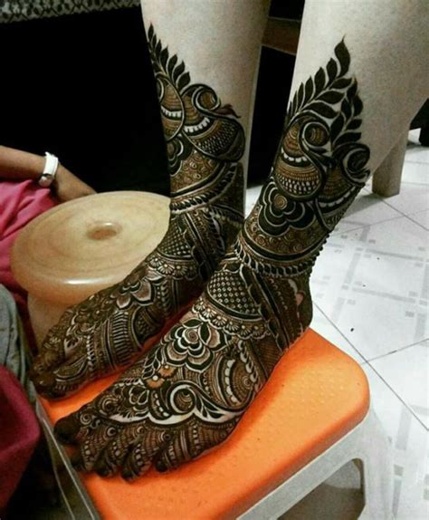 Beautiful Arabic Bridal Mehndi Designs For Legs Fashion Beauty Mehndi