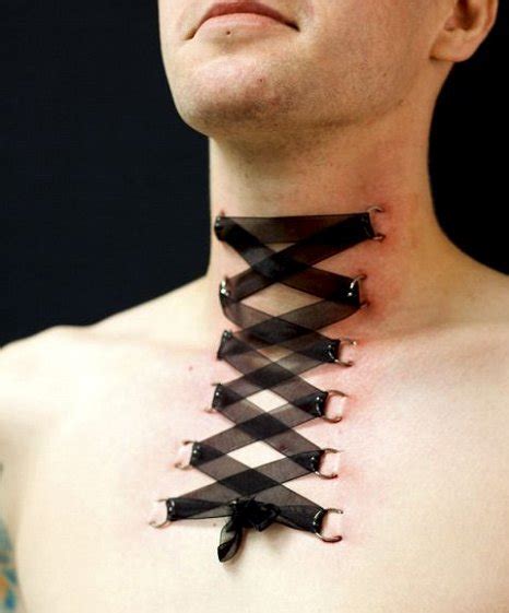 Corset Piercing Craze Sees Ribbon Sewn Into Skin Metro News