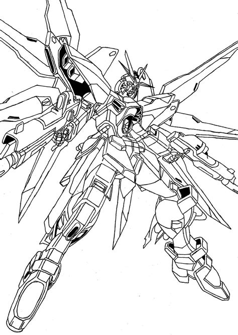 Strike Freedom Gundam By Sparten69r On Deviantart