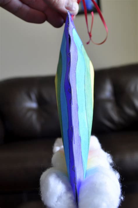 Double Sided Rainbow Windsock Craft