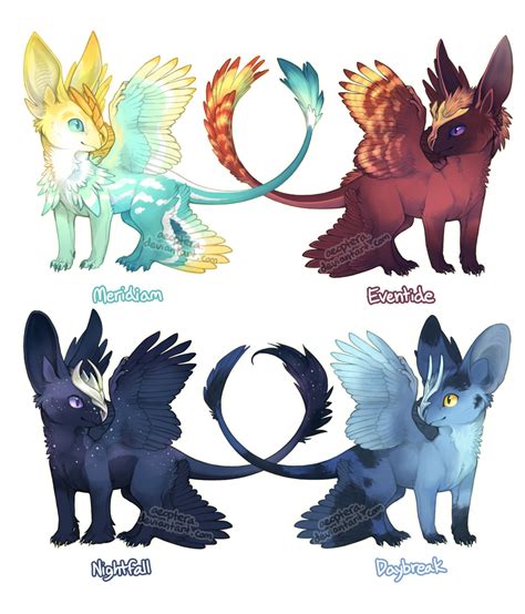 Teacup Dragon Species Sheet By Aeoptera On Deviantart Animal Drawings
