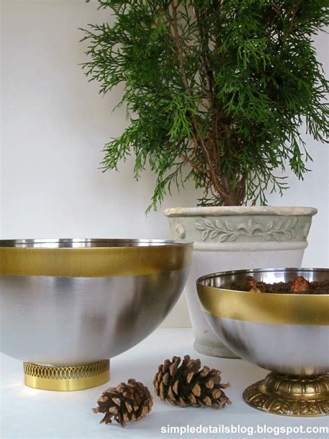 Simple Details Diy Ikea Hackstainless Bowl Turned Brass Beauty