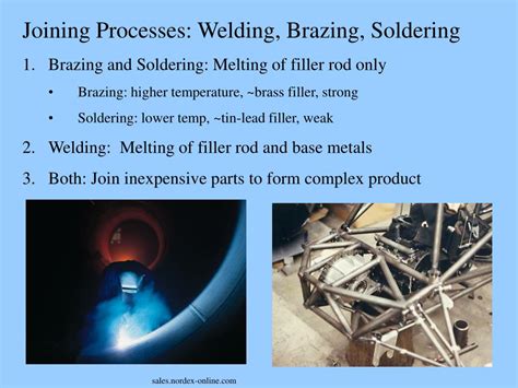 Ppt Joining Processes Welding Brazing Soldering Brazing And
