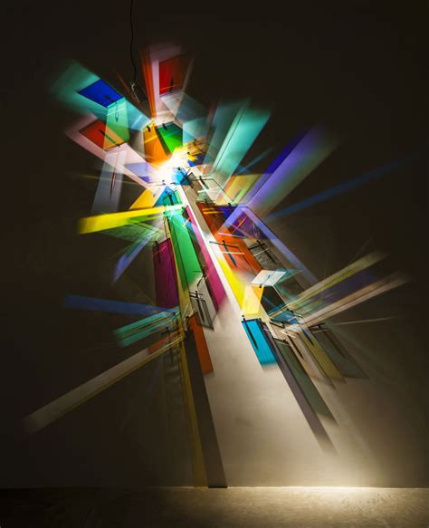 Dazzling Colorful Paintings From Light Rays By Stephen Knapp