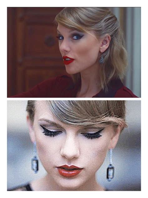 I Love Taylor Swifts Smokey Eye With Cat Eye In Her Blank Space Video