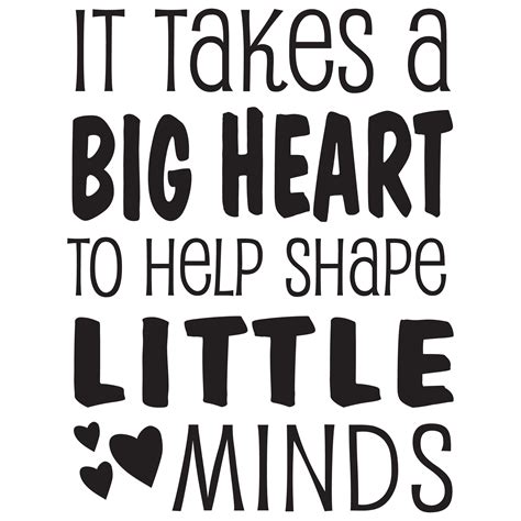 It Takes A Big Heart Wall Quotes™ Decal | WallQuotes.com