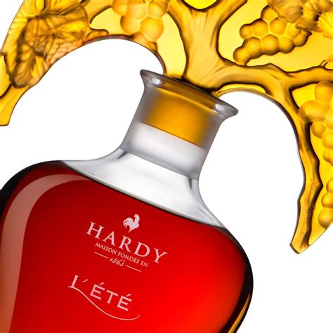 hardy cognac lalique collection eté