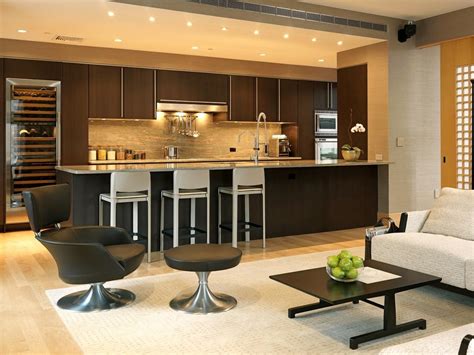 Open Kitchen Design With Modern Touch For Futuristic Home