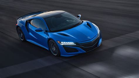 2021 Acura Nsx Arrives With Long Beach Blue Heritage Color