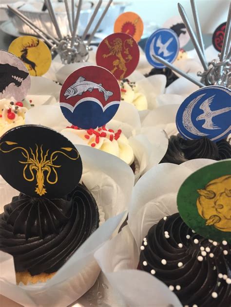 Game Of Thrones Cupcakes Birthday Cake Desserts Cake