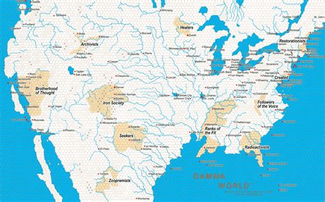 Gamma World Map Apocalypse World Post Apocalypse Fantasy Role Playing